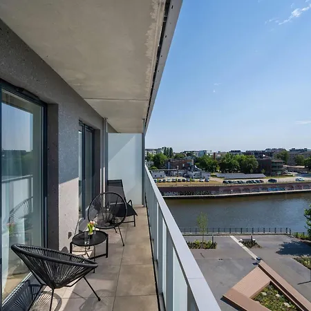 Апартаменты Prestizowe Z Widokiem Na Rzeke I Parkingiem By Renters Prestige